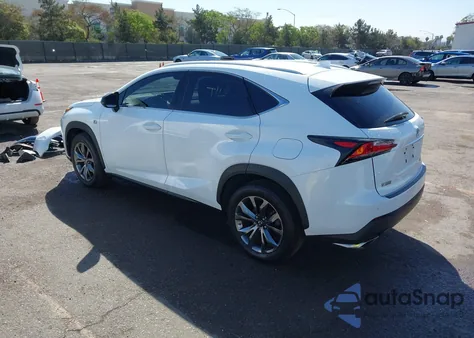 2016 Lexus Nx 200T F Sport z USA, uszkodzony, nr VIN JTJYARBZ6G2049523